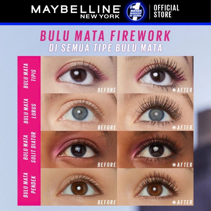 Maybelline Lash Sensational Firework Waterproof Mascara 6ml