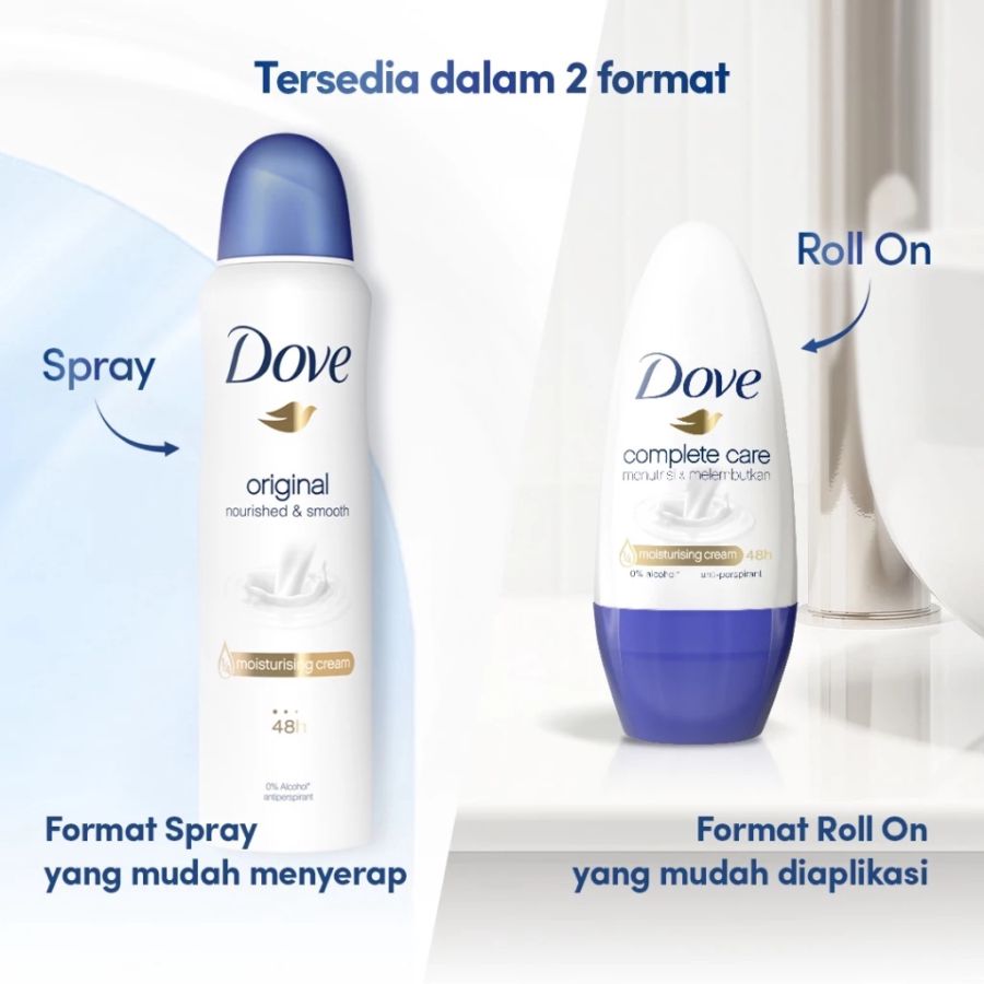 Dove Original Nourished & Smooth Deodorant Spray 135ml