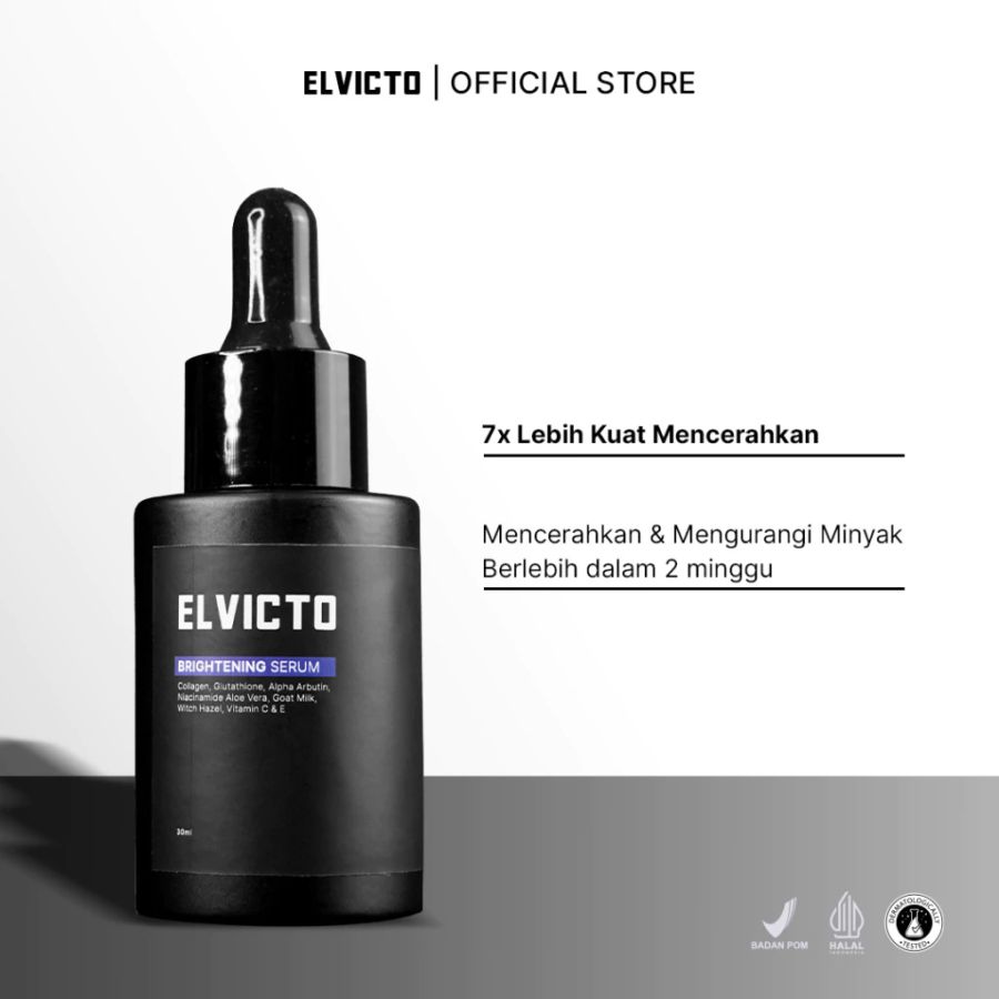 Elvicto Brightening Serum Wajah Pria 30ml
