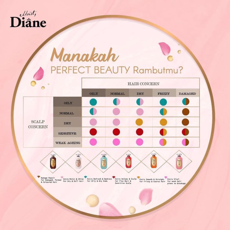 Moist Diane Extra Volume & Scalp Shampoo 450ml