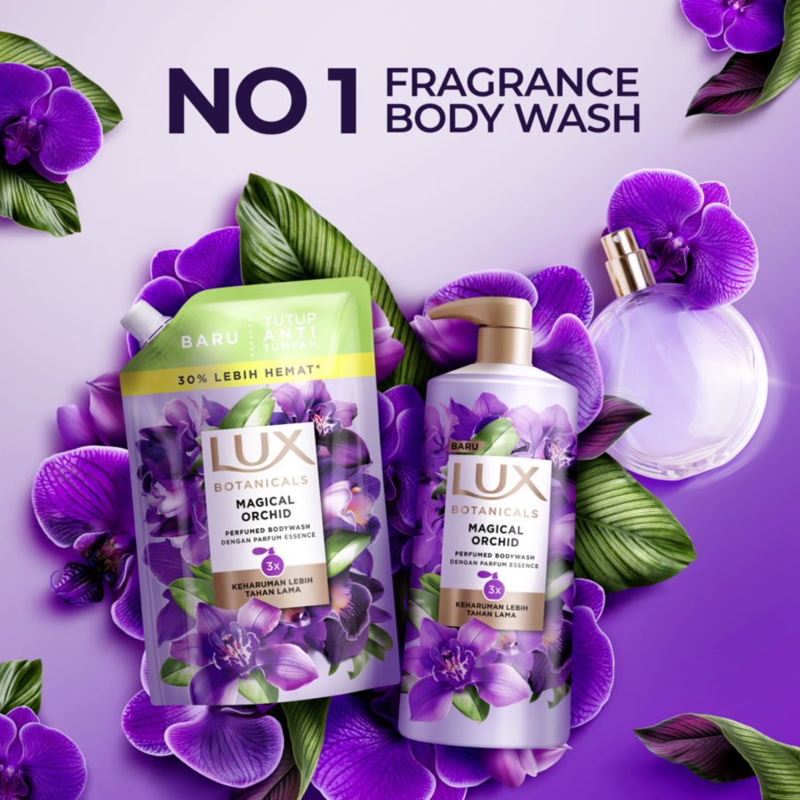 Lux Botanicals Magical Orchid Body Wash Refill 240ml