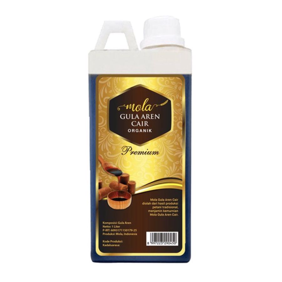 Mola Gula Aren Cair Premium Organik 1liter