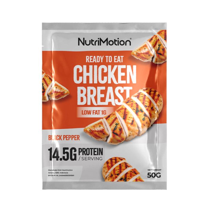 Nutrimotion Cemilan Sehat Dada Ayam Siap Makan