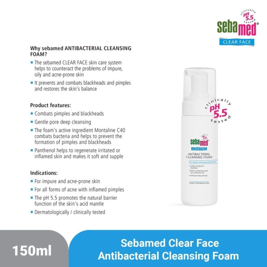 Sebamed Clear Face - Foam 150ml
