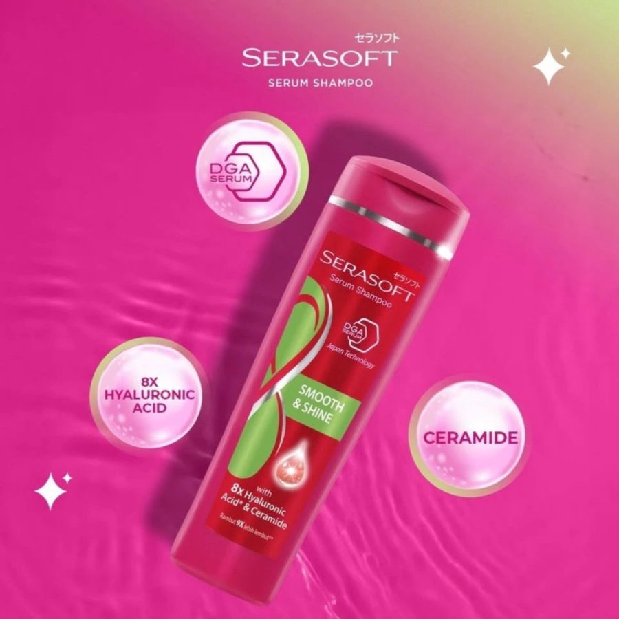 Serasoft Smooth & Shine Serum Shampoo 340ml