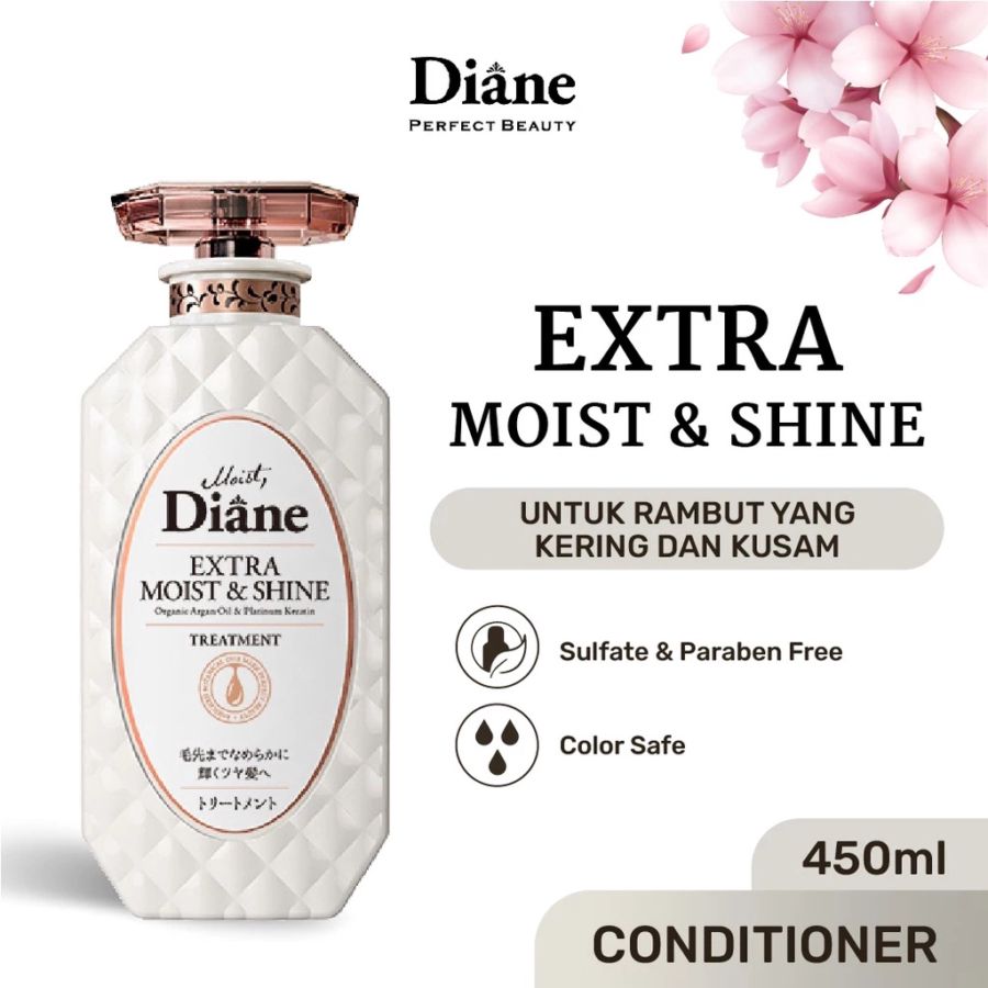 Moist Diane Extra Moist & Shine Treatment 450ml