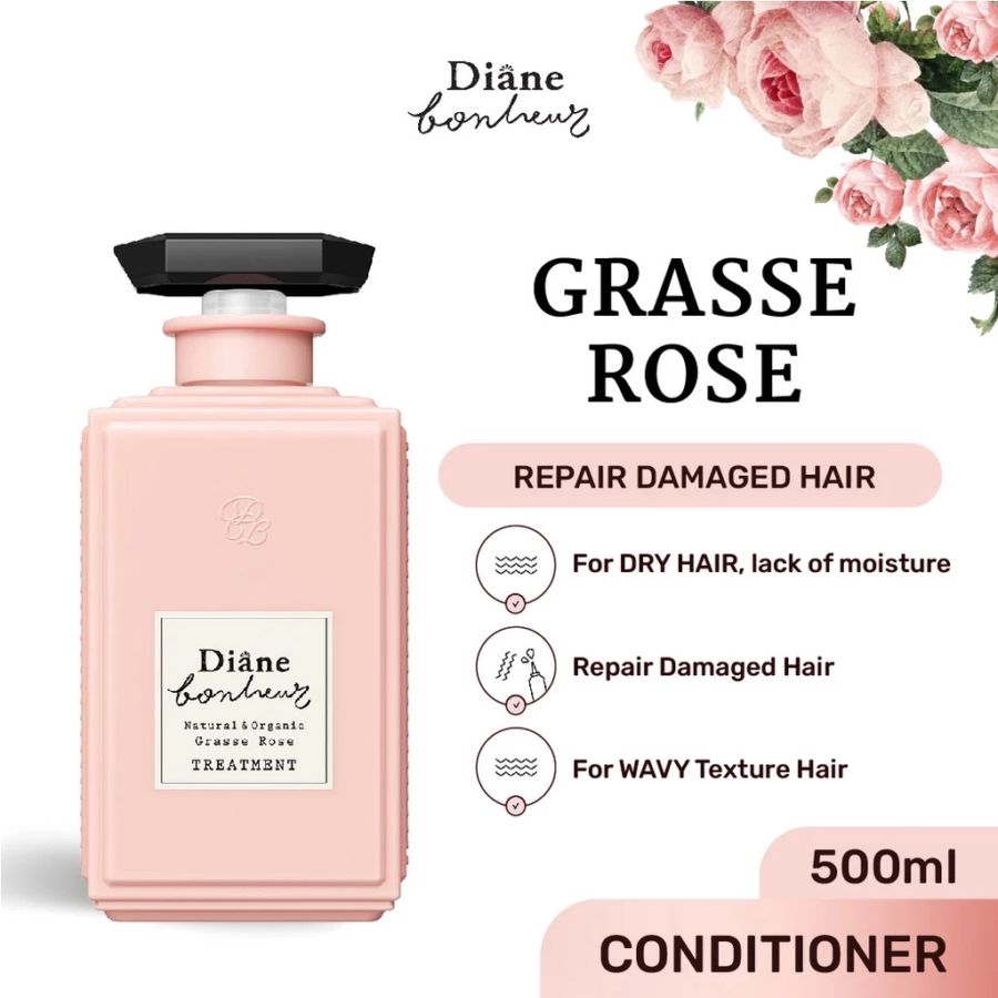 Moist Diane Bonheur Grasse Rose Treatment 500ml