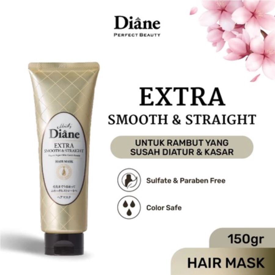 Moist Diane Extra Smooth & Straight Hair Mask 150gram