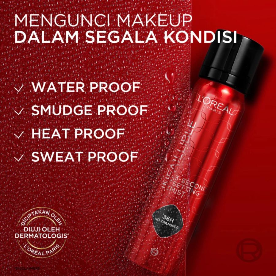 L'Oreal Paris Infaillible 3-Second Setting Mist 75ml