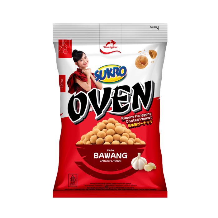 Dua Kelinci Kacang Sukro Oven Bawang