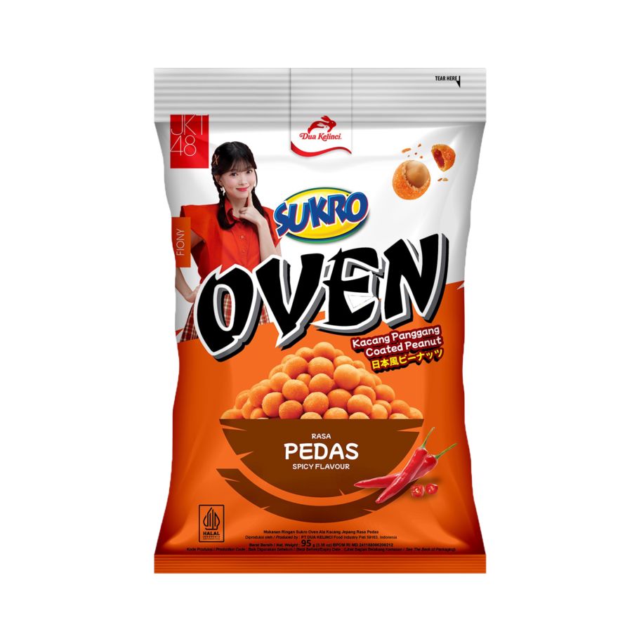 Sukro Kacang Oven Pedas 95gram