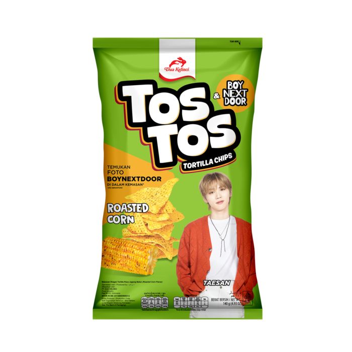 Dua Kelinci Tos Tos Roasted Corn Tortilla Chips