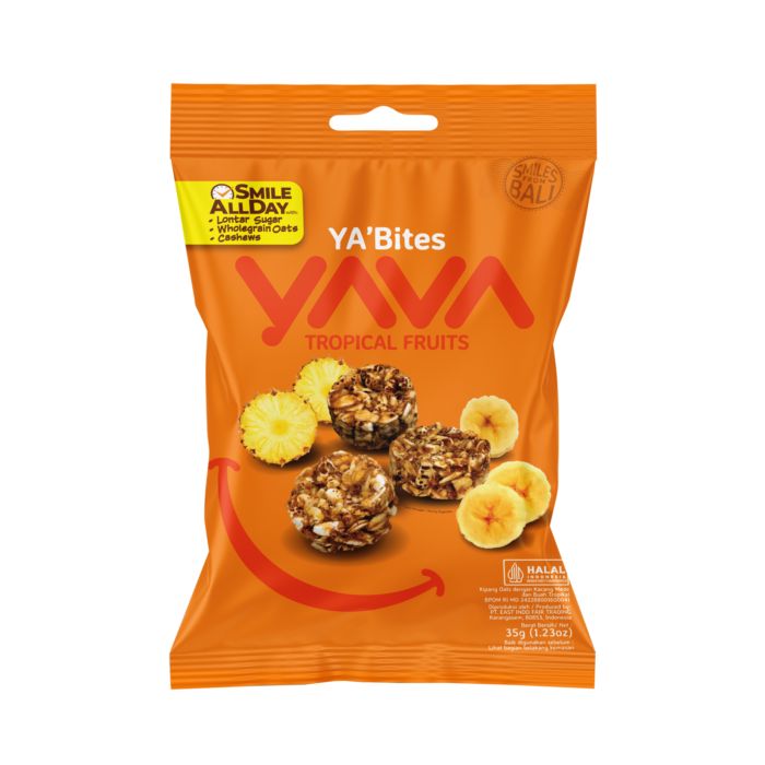 Yava YA'Bites Tropical Fruits 35gram