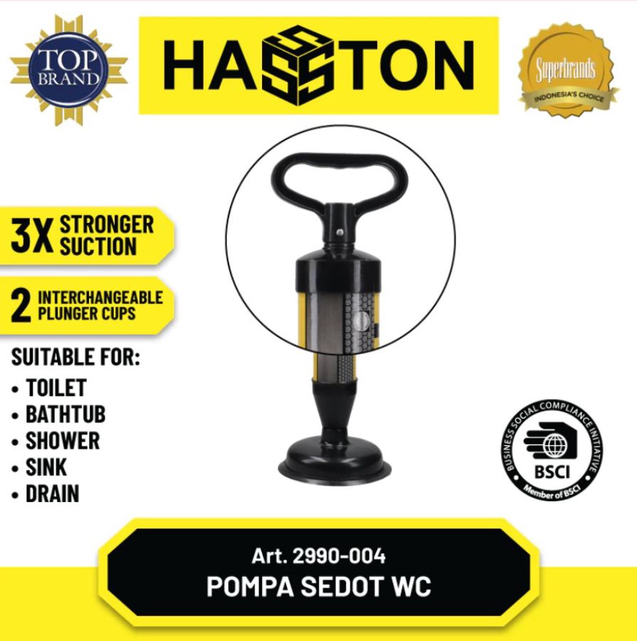 Hasston 2990-004 Pompa Penyedot WC