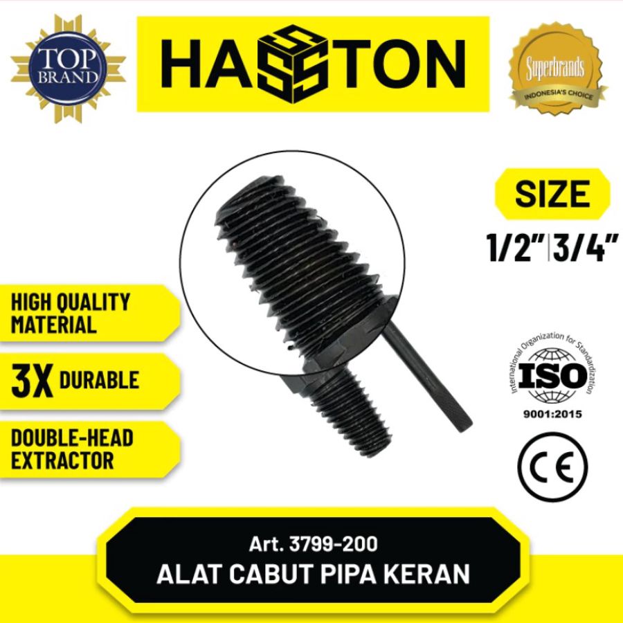 Hasston 3799-200 Alat Cabut Pipa Keran 1/2 - 3/4 inch