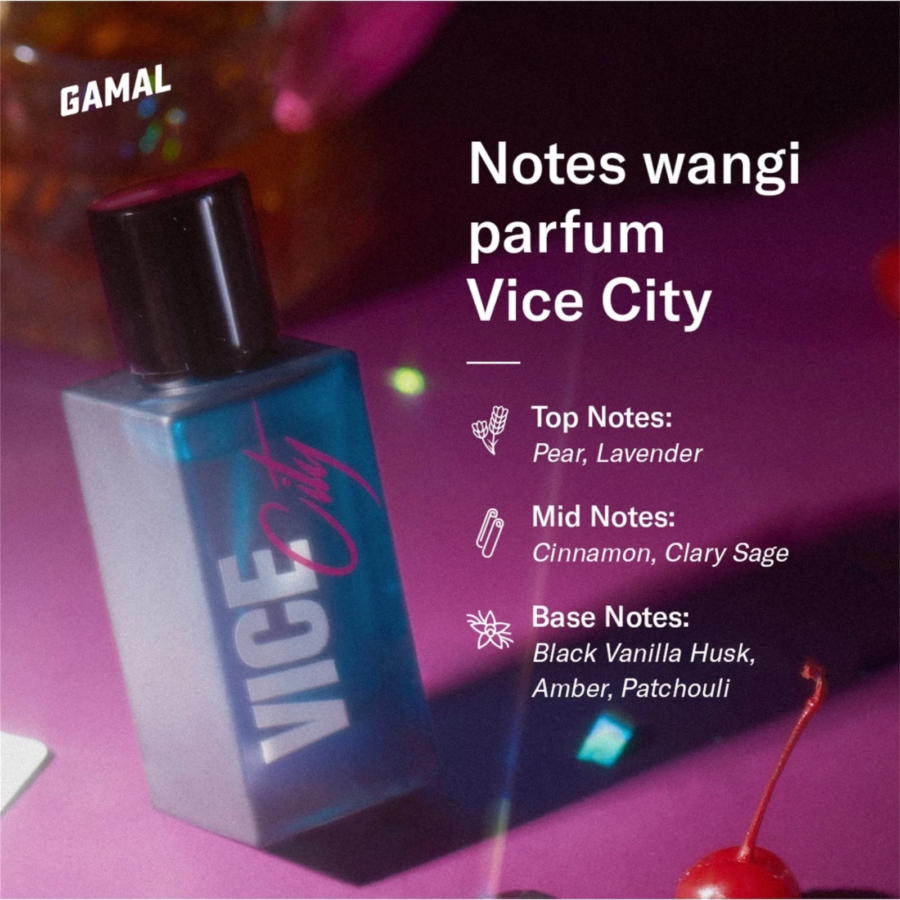 Gamal Vice City Eau de Parfume 30ml