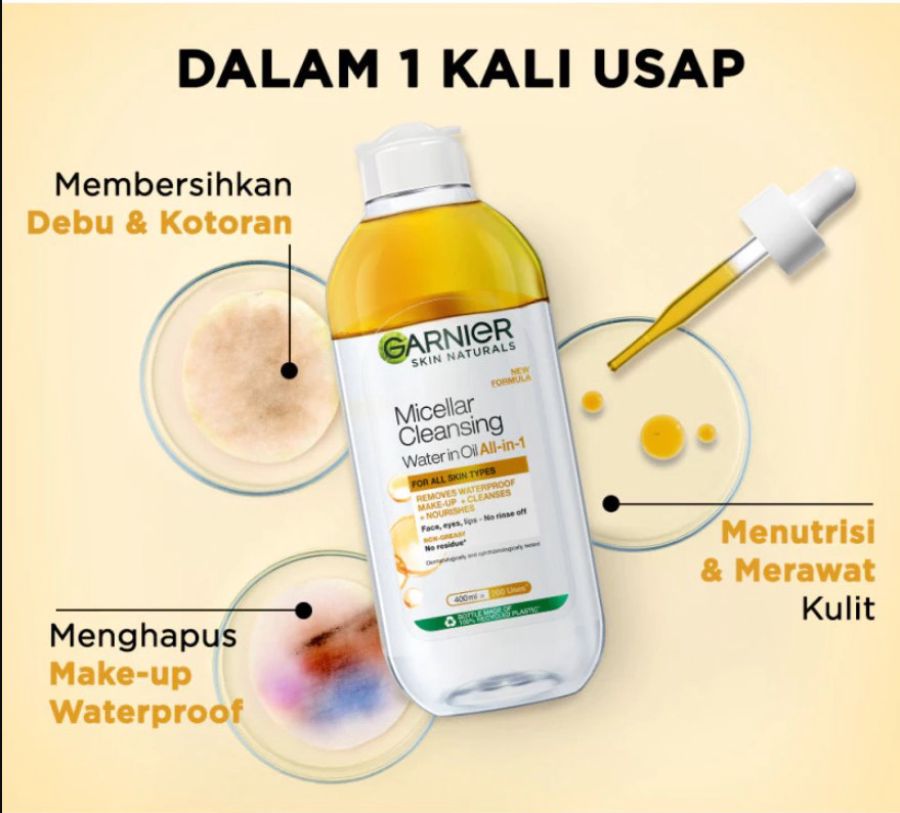 Garnier Garnier Micellar Oil Infused Cleansing Water 400ml