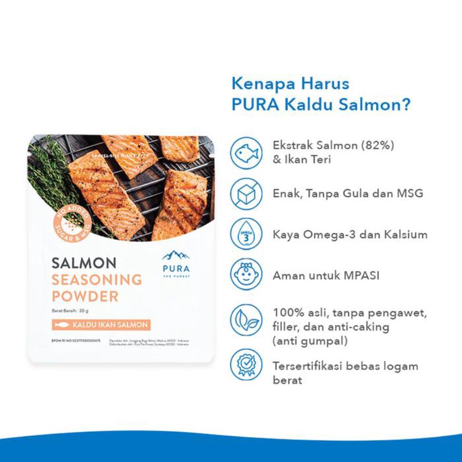 Pura Salmon Seasoning Powder 20gram