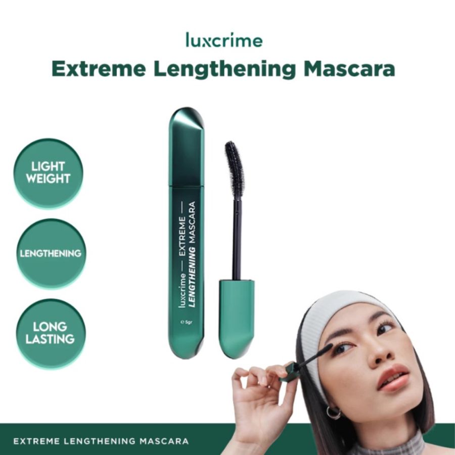Luxcrime Extreme Lengthening Mascara 5 pcs 5gram