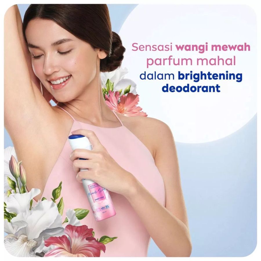 Nivea Extra Bright Miracle Sweet Deodorant Spray 150ml