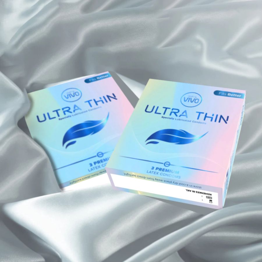Vivo Ultra Thin Kondom Pria 3sachets
