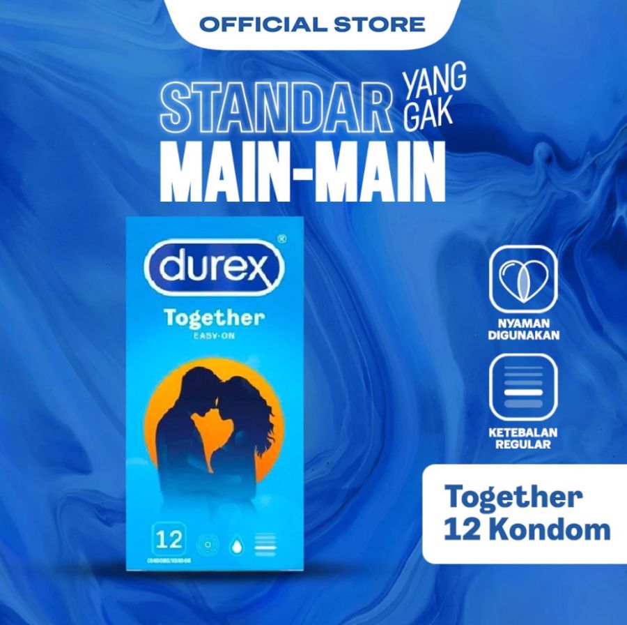 Durex Together Easy On Kondom Pria 12sachets