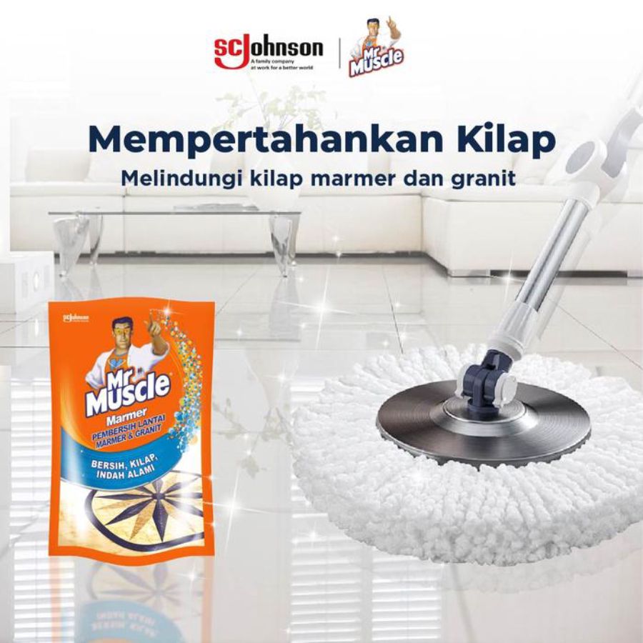 Mr Muscle Pembersih Lantai Marmer & Granit 720ml 720ml