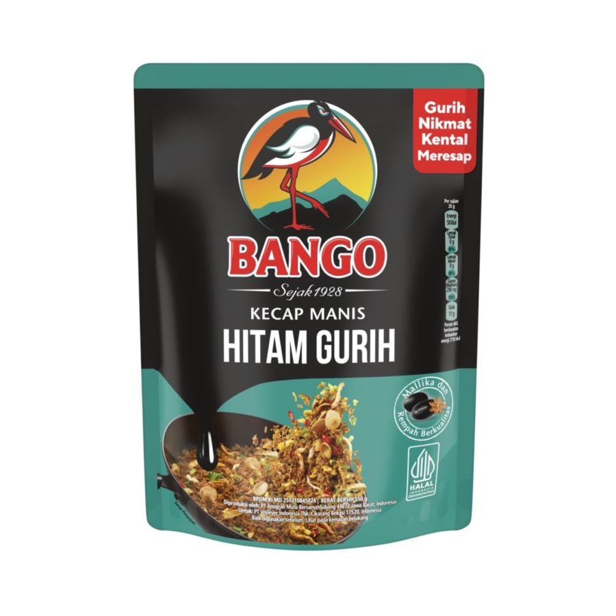 Bango Kecap Manis Hitam Gurih 550 gram
