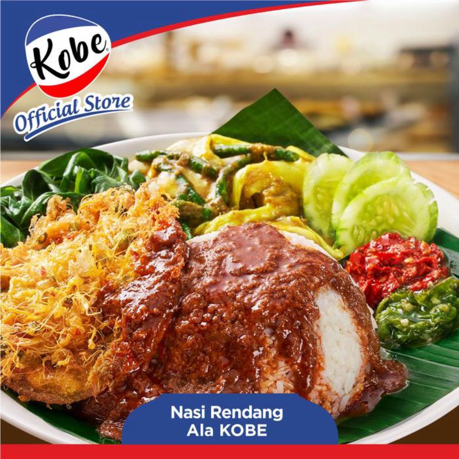 Kobe Bumbu Aduk Bumbu Rendang 20gr 3pcs