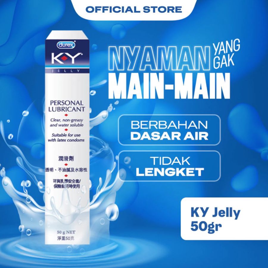 Durex KY Jelly Pelumas Gel - Lubricant 50gram