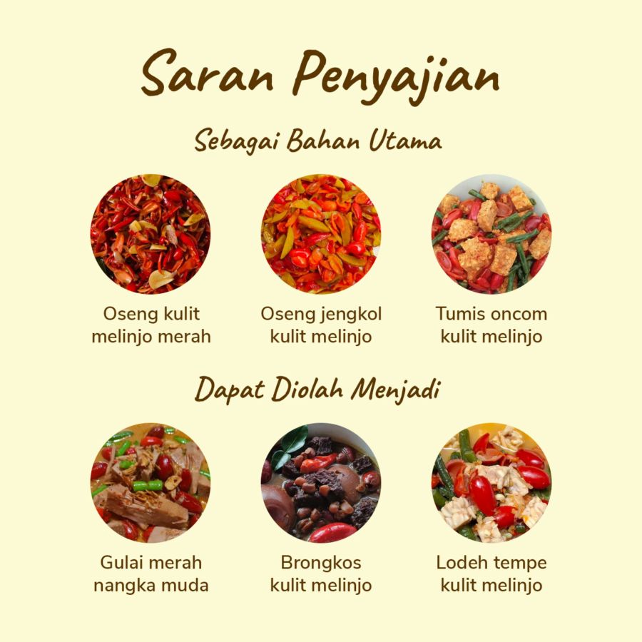 Kulit Melinjo Merah Astro Farm 500gram