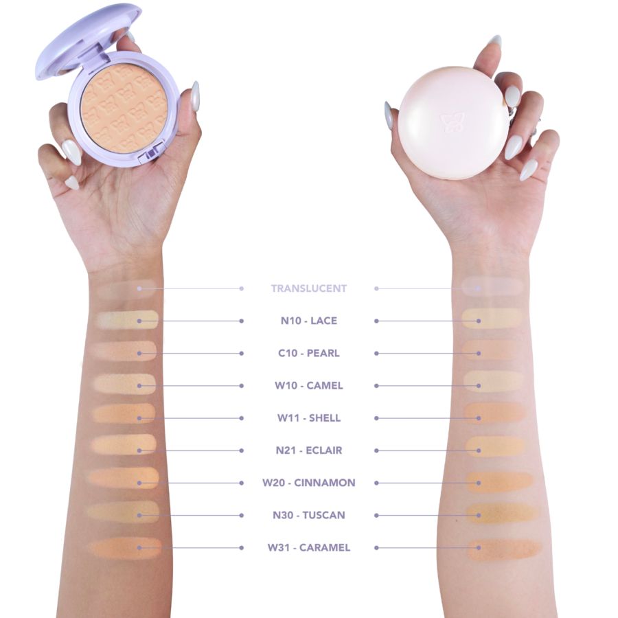 MOP Beauty C.O.A Center of Attention N10 Lace Powder Foundation 10 pcs 10gram