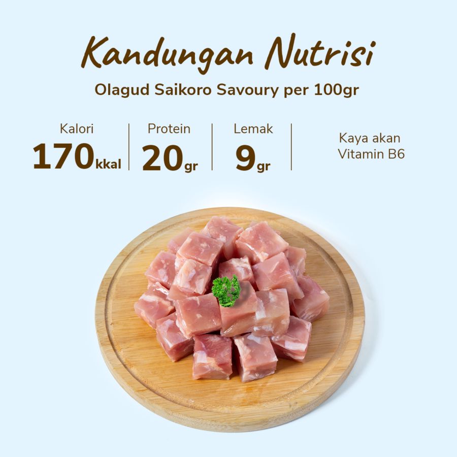 Olagud Chicken Saikoro Savoury 380gram