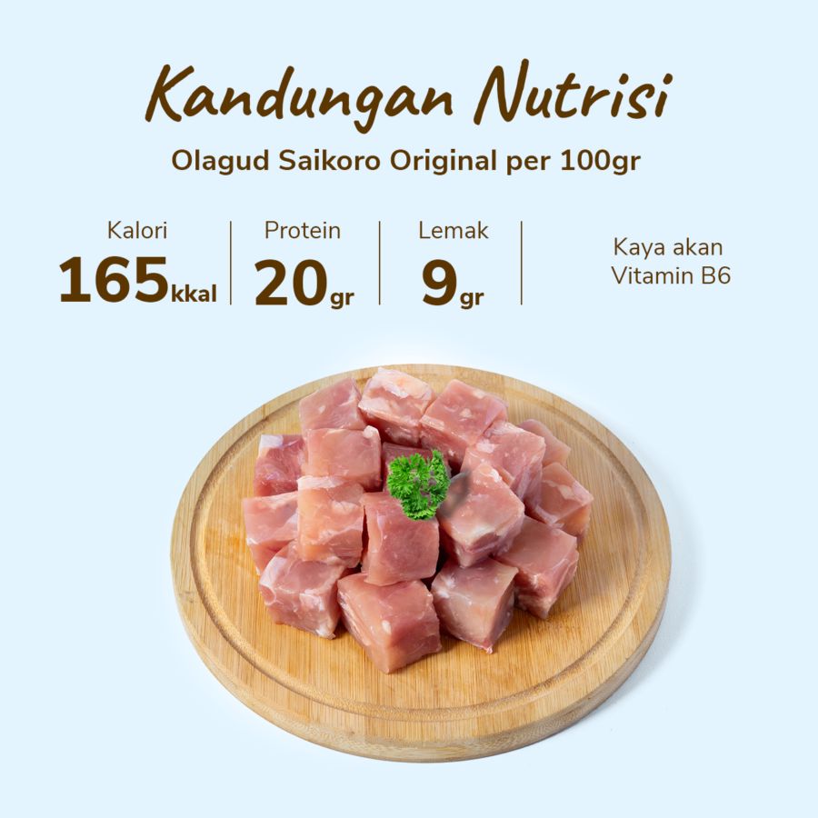 Olagud Chicken Saikoro Original 380gram