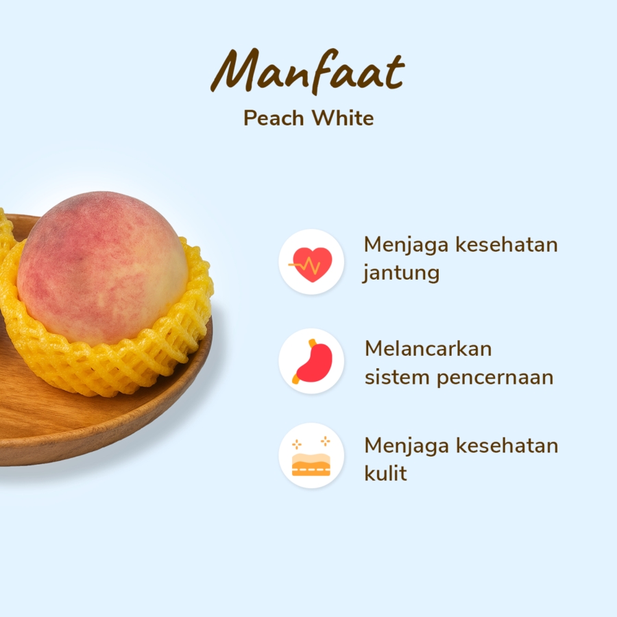 Peach White Astro Farm 400gram