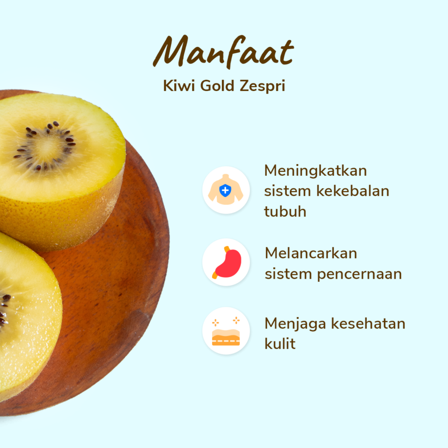 Kiwi Gold Zespri Astro Farm 1 pcs 115-125gram