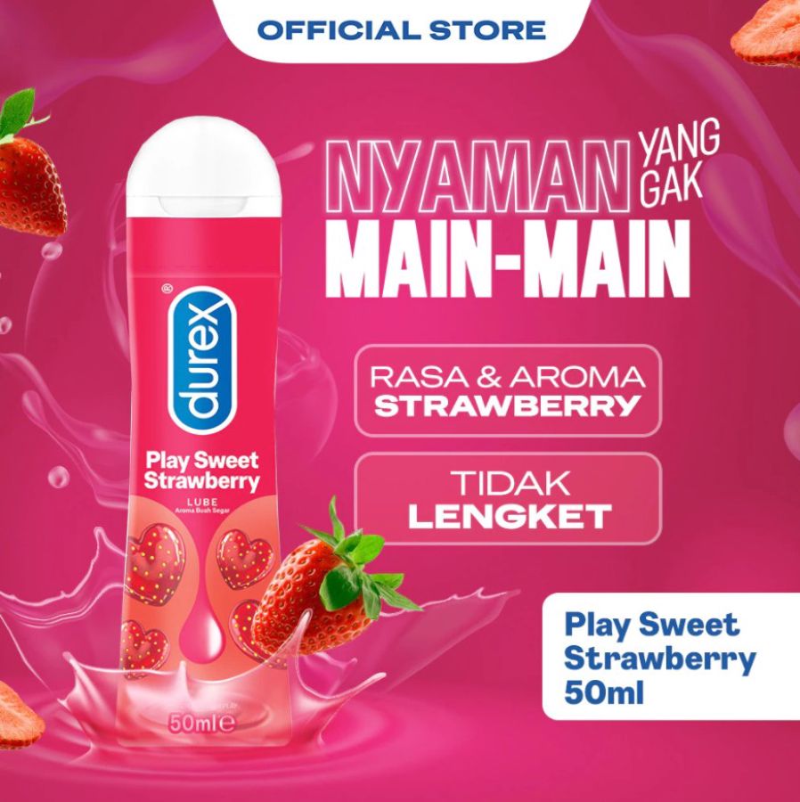 Durex Play Sweet Strawberry Pelumas Intim 50ml