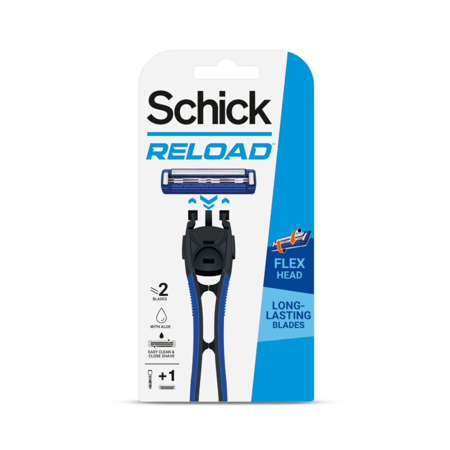 Schick Reload 2 Hybrid Razor Kit Pisau Cukur 1pack