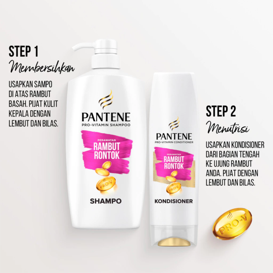 Pantene Pro V Perawatan Rambut Rontok Shampoo 990ml