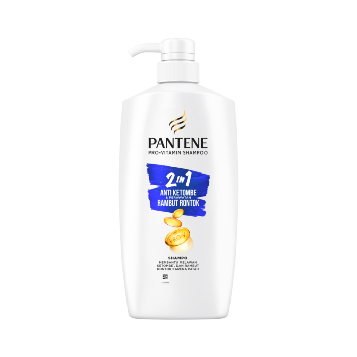 Pantene Pro V 2in1 Anti Ketombe & Perawatan Rambut Rontok Shampoo