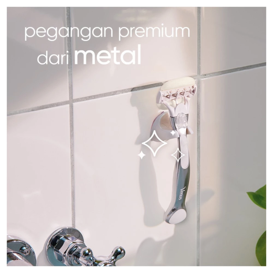 Gillette Venus Comfortglide Sugarberry Scent Alat Cukur 1pcs + Refill 2pcs 1pack