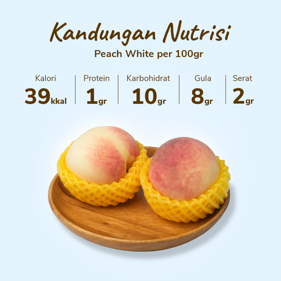 Peach White Astro Farm 400gram