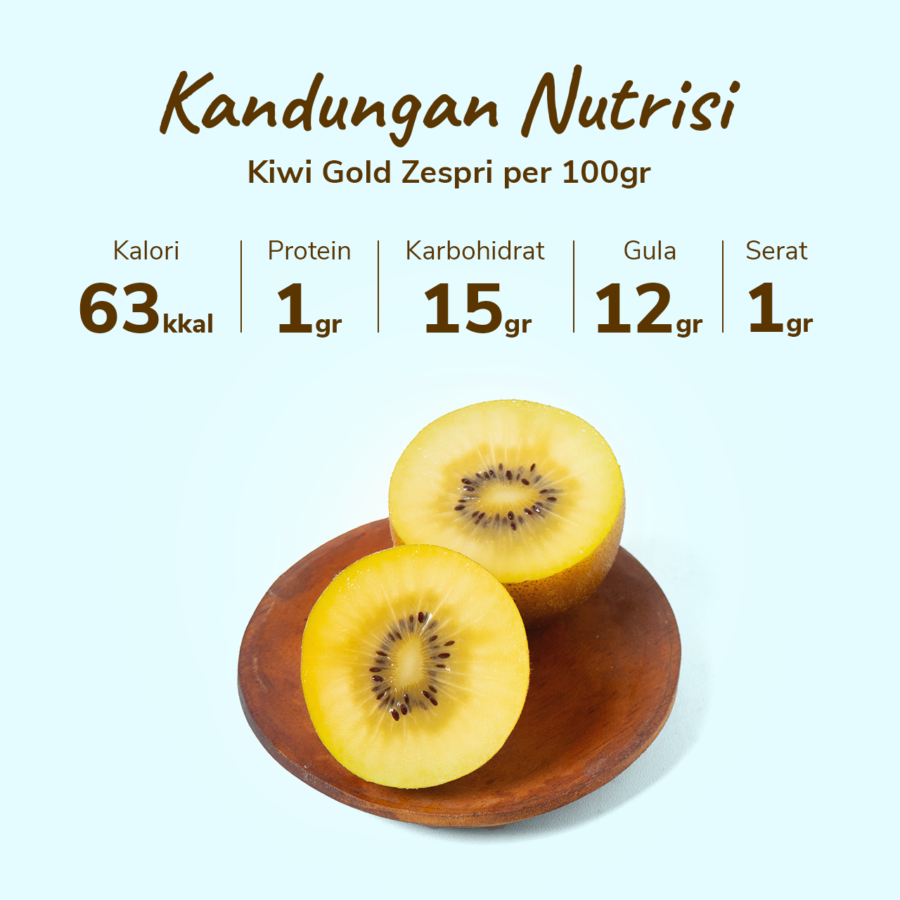 Kiwi Gold Zespri Astro Farm 1 pcs 115-125gram