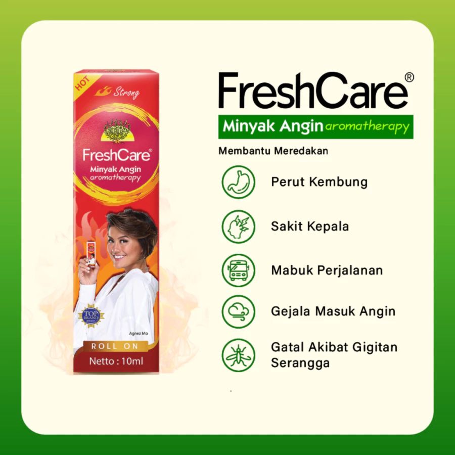 Freshcare Strong Minyak Angin Roll On 10ml
