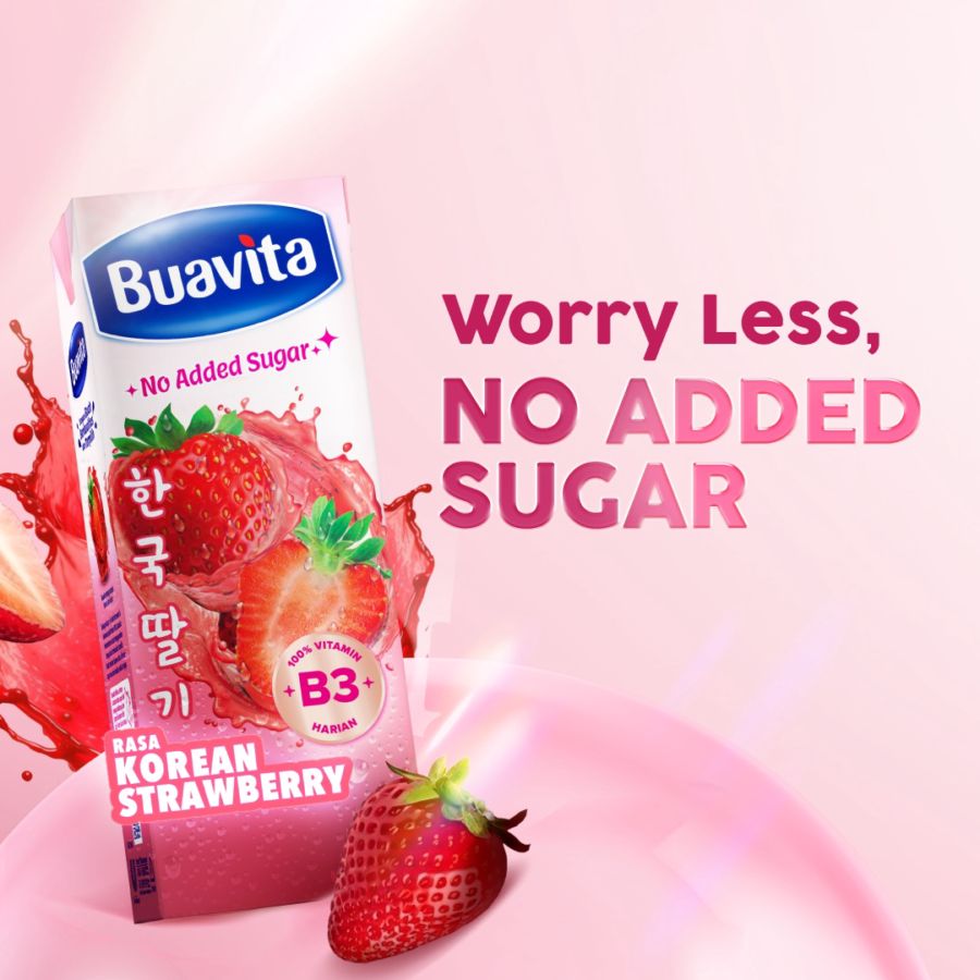 Buavita Korean Strawberry Juice 245ml