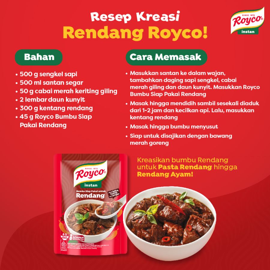 Royco Bumbu Instan Rendang 45gram