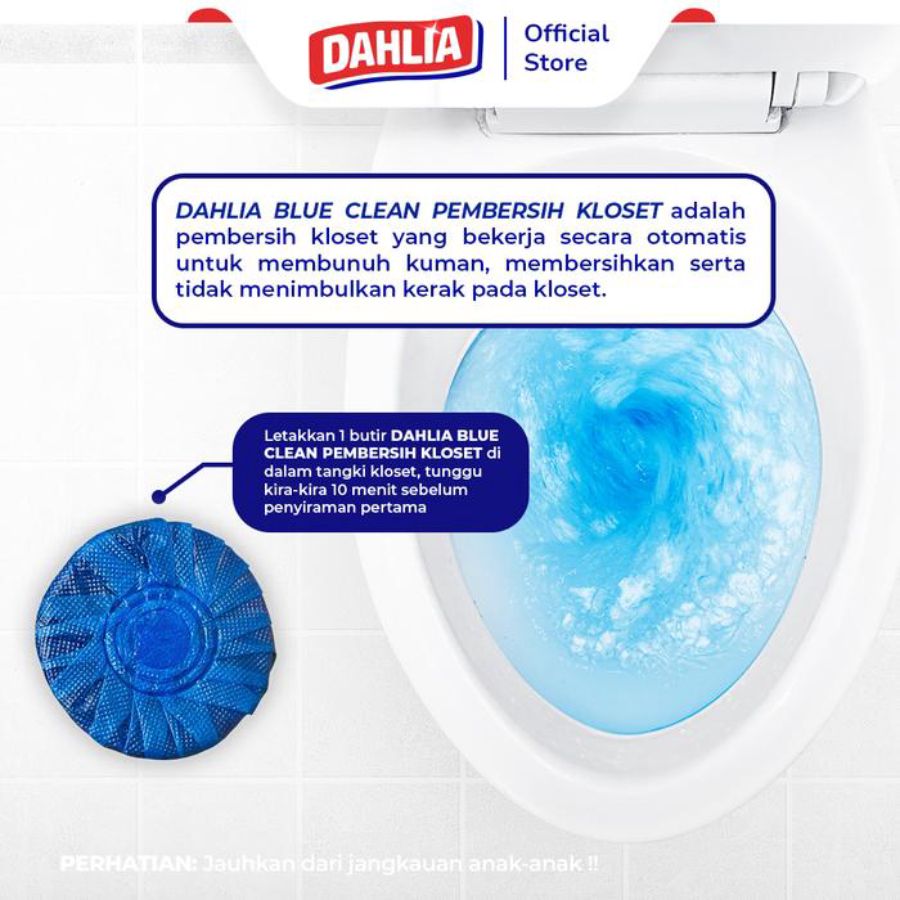 Dahlia Blue Pembersih Kloset 50gram