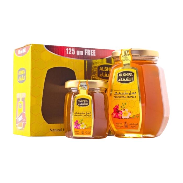 Paket Al Shifa Natural Honey 500 + 125 gram