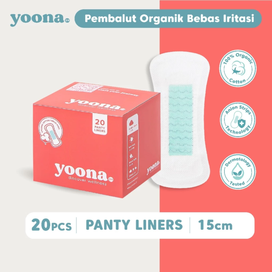 Yoona Pantyliners 15 cm 20pads