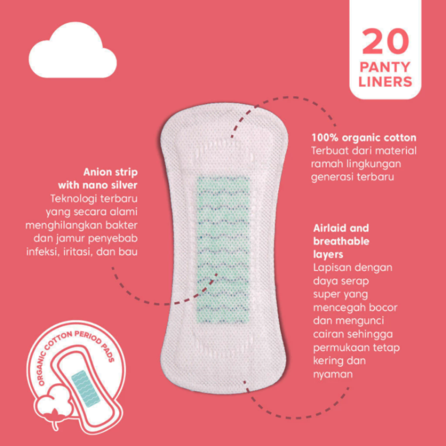 Yoona Pantyliners 15 cm 20pads